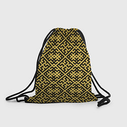 Рюкзак-мешок Духобор: Обережная вышивка, цвет: 3D-принт