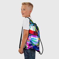 Рюкзак-мешок Фантастическая палитра, цвет: 3D-принт — фото 2