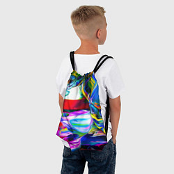 Рюкзак-мешок Фантастическая палитра, цвет: 3D-принт — фото 2