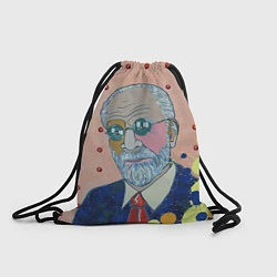 Рюкзак-мешок Зигмунд Фрейд, цвет: 3D-принт