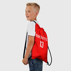 Рюкзак-мешок Rockets: James Harden 13, цвет: 3D-принт — фото 2