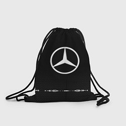 Мешок для обуви Mercedes: Black Abstract