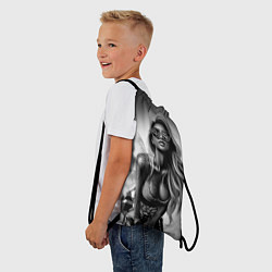 Рюкзак-мешок Trap Girl, цвет: 3D-принт — фото 2