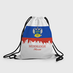 Рюкзак-мешок Murmansk: Russia, цвет: 3D-принт