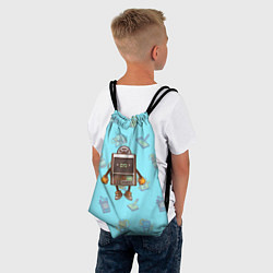 Рюкзак-мешок Мистер Дизайнер, цвет: 3D-принт — фото 2