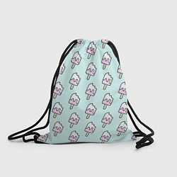 Рюкзак-мешок Любитель мороженного, цвет: 3D-принт