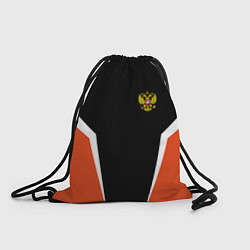 Рюкзак-мешок Russia: Orange Sport, цвет: 3D-принт
