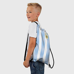 Рюкзак-мешок Сборная Аргентины, цвет: 3D-принт — фото 2