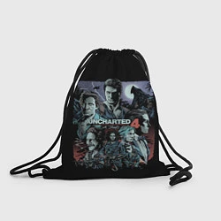 Рюкзак-мешок Uncharted 4, цвет: 3D-принт