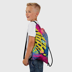 Рюкзак-мешок Тропическая мода, цвет: 3D-принт — фото 2