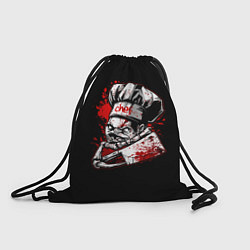 Рюкзак-мешок Pudge Chef, цвет: 3D-принт