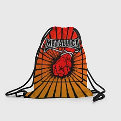 Рюкзак-мешок Metallica Fist, цвет: 3D-принт