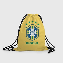 Рюкзак-мешок Brazil Team, цвет: 3D-принт