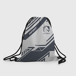 Рюкзак-мешок Team Liquid: Grey E-Sport, цвет: 3D-принт