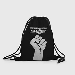Рюкзак-мешок Skillet: Rise in revolution, цвет: 3D-принт