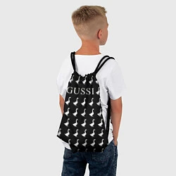 Рюкзак-мешок GUSSI Black, цвет: 3D-принт — фото 2