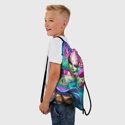 Рюкзак-мешок Nami: LoL, цвет: 3D-принт — фото 2