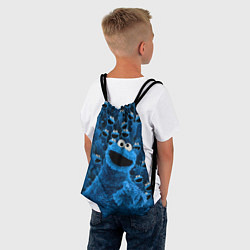 Рюкзак-мешок Безумие коржика, цвет: 3D-принт — фото 2