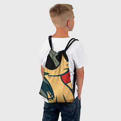 Рюкзак-мешок SWAG Pony, цвет: 3D-принт — фото 2