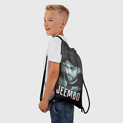 Рюкзак-мешок Jeembo glitch, цвет: 3D-принт — фото 2