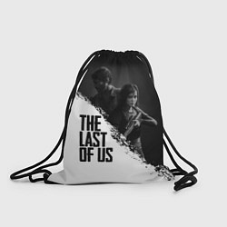 Рюкзак-мешок The Last of Us: White & Black, цвет: 3D-принт