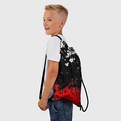 Рюкзак-мешок Брызги красок, цвет: 3D-принт — фото 2
