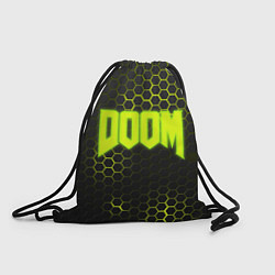 Рюкзак-мешок DOOM: Acid Green, цвет: 3D-принт