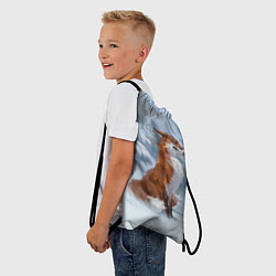 Рюкзак-мешок Гордый лис, цвет: 3D-принт — фото 2