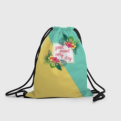 Рюкзак-мешок Good Mood Every Day, цвет: 3D-принт