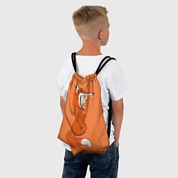 Рюкзак-мешок Барышня Лиса, цвет: 3D-принт — фото 2