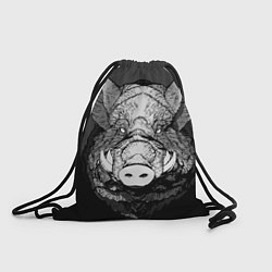 Рюкзак-мешок Дикий кабан 2019, цвет: 3D-принт