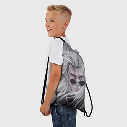 Рюкзак-мешок Ghostemane, цвет: 3D-принт — фото 2