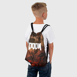 Рюкзак-мешок DOOM: Eternal, цвет: 3D-принт — фото 2