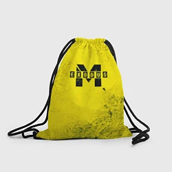 Рюкзак-мешок Metro Exodus: Yellow Grunge, цвет: 3D-принт
