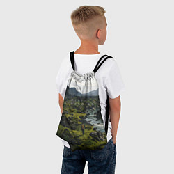 Рюкзак-мешок Death Stranding: Green World, цвет: 3D-принт — фото 2