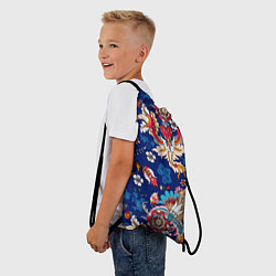 Рюкзак-мешок Экзотический орнамент, цвет: 3D-принт — фото 2