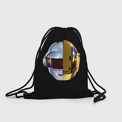 Рюкзак-мешок Daft Punk: Smile Helmet, цвет: 3D-принт