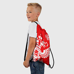 Рюкзак-мешок Красная Россия, цвет: 3D-принт — фото 2
