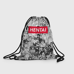 Рюкзак-мешок HENTAI, цвет: 3D-принт