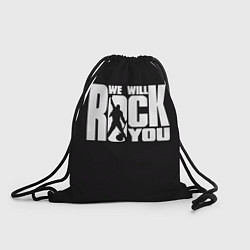 Рюкзак-мешок Queen: We will rock you, цвет: 3D-принт