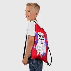 Рюкзак-мешок Marshmello: New Era, цвет: 3D-принт — фото 2
