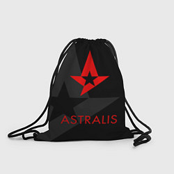 Рюкзак-мешок Astralis: Black Style, цвет: 3D-принт