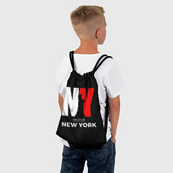 Рюкзак-мешок New York City, цвет: 3D-принт — фото 2