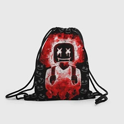 Рюкзак-мешок Marshmello: Blooded DJ, цвет: 3D-принт