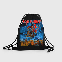 Рюкзак-мешок Iron Maiden: Great Britain Warriors, цвет: 3D-принт