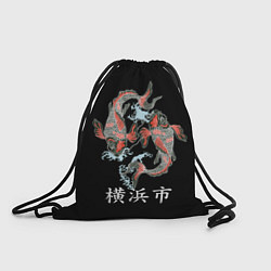Рюкзак-мешок Иокогама, цвет: 3D-принт