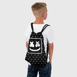 Рюкзак-мешок Marshmelo Black, цвет: 3D-принт — фото 2