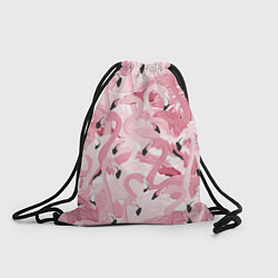 Рюкзак-мешок Розовый фламинго, цвет: 3D-принт