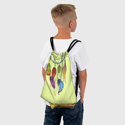Рюкзак-мешок Ловец снов, цвет: 3D-принт — фото 2
