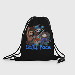 Рюкзак-мешок Sally Face: Rock Band, цвет: 3D-принт